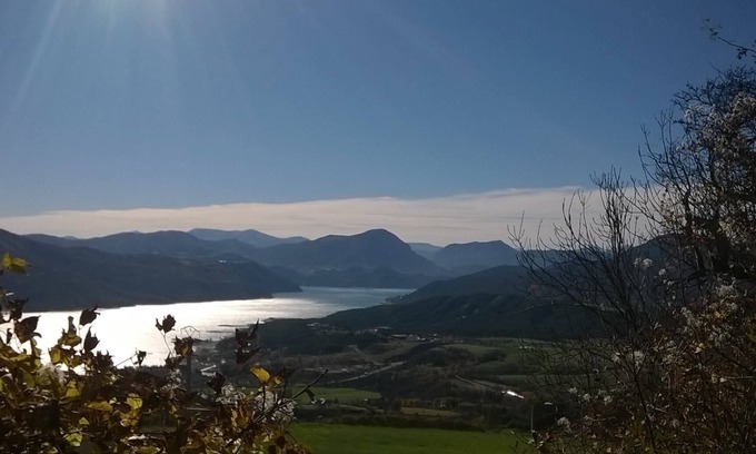 Prunieres Apartment | Gîte Le Presbytère Avec vue Imprenable sur le lac