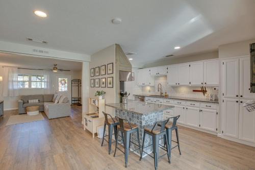Aubrey House | Game Room and Fire Pit Family-Friendly Aubrey Home