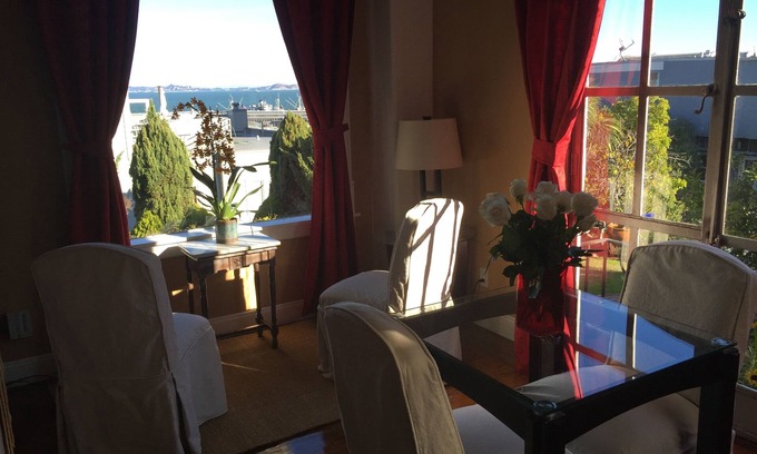 Fisherman's Wharf Apartment | Garden, View, Russian Hill/Fishermans Wharf Retreat