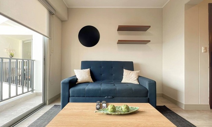 Barranco Apartment | geko| Horizon 2BR in Barranco w/great ocean view