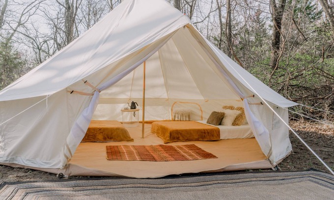 Kansas City RV Rental | Glamorous Boho Style Glamping Suite at Watkins C Ranch