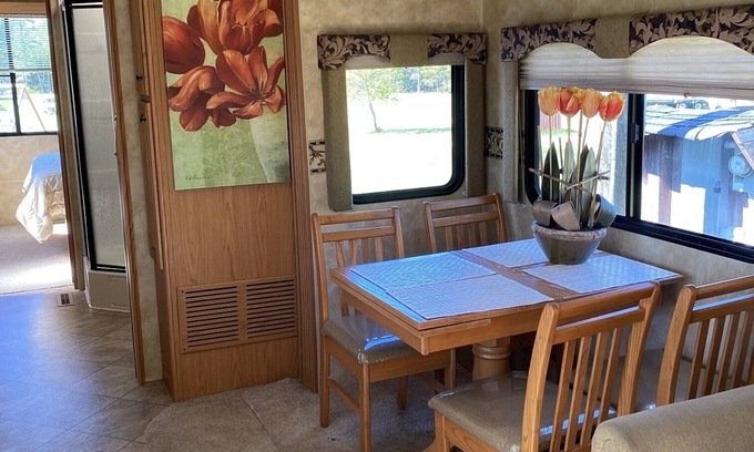 Tabusintac House | Glamping enthusiasts! Explore nature from this river view RV accommodation