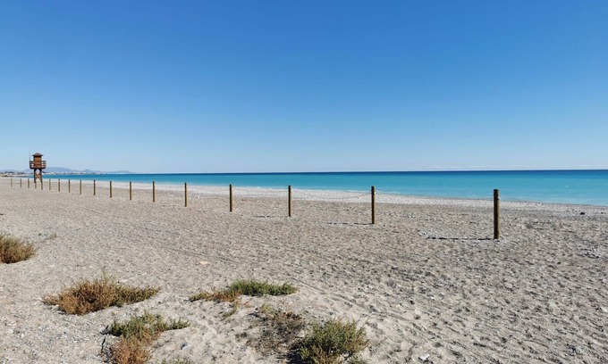Playa de Almarda House | Global Properties: Townhouse with sea views on Corinto beach