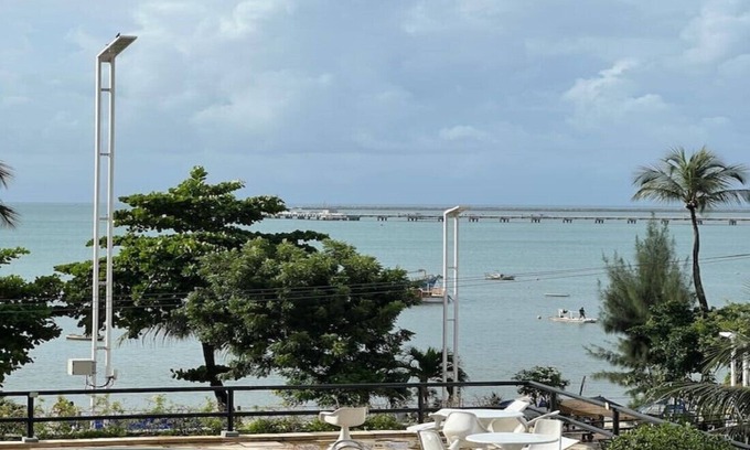 Vicente Pinzon Apartment | Golden Com Varanda Vista Mar