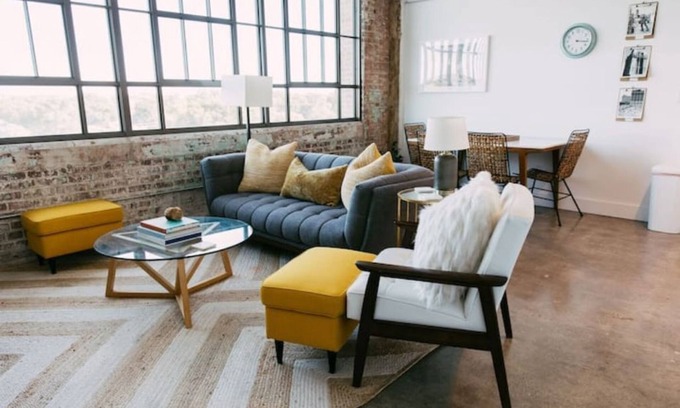 Crosstown Apartment | Goldenrod by Pettigrew Adventures @ Crosstown