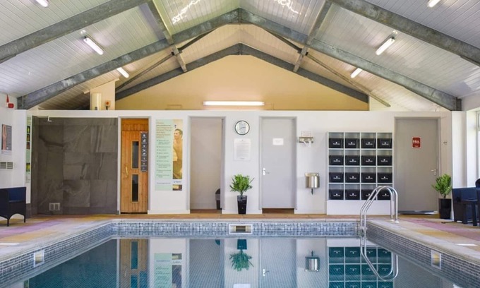 Saint Ann's Chapel House | Good quality, modern family caravan with one double and one twin.