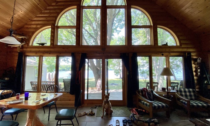 Paynesville Cabin | Gorgeous A Frame Cabin On Beautiful Lake Koronis