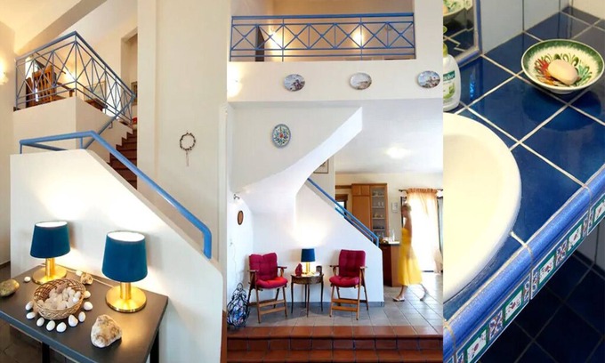 Chalkidiki Region Villa | Gorgeous beachfront family villa in Evia,Greece !