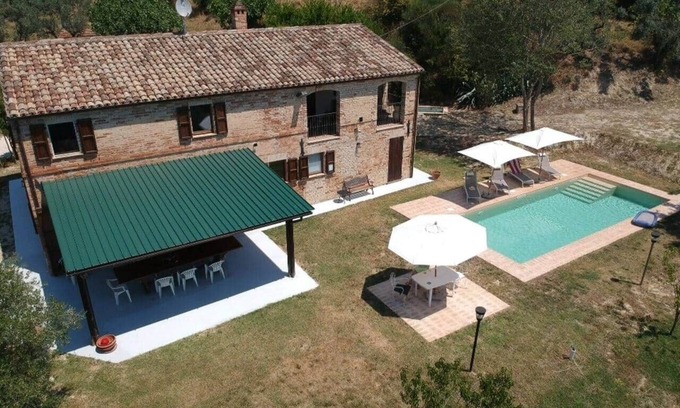 Petritoli Villa | Gorgeous country Villa with pool. Great views, close to beaches, total privacy!
