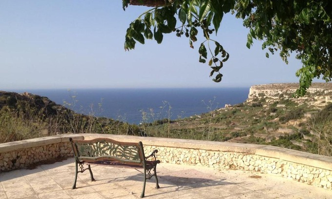 Nadur House | Gozo Entire Villa with Large Pool Sea and Country Views