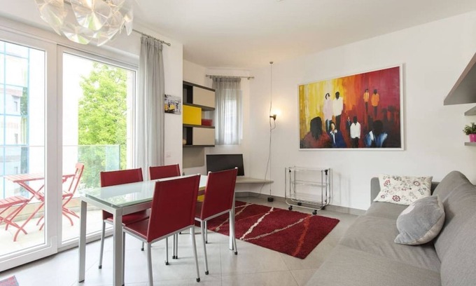 Lugano Apartment | Gracious one-bedroom apartment 150 meters from Parco Ciani -IL PARCO