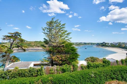 Saint-Pabu House | Grande maison face à l'océan avec jardin pour 11