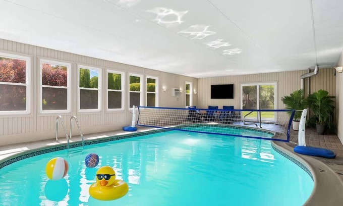 Sterling Heights House | Grandma's Family Fun House with Heated Indoor Pool