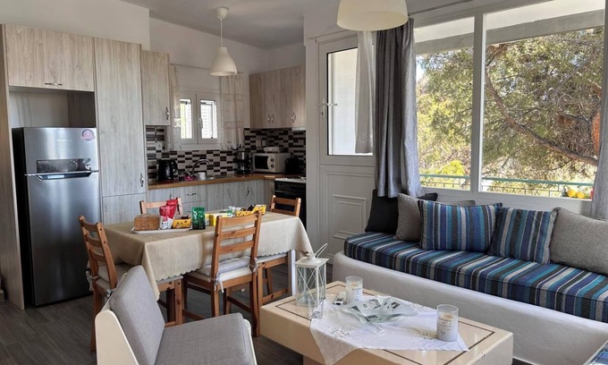 Agios Romanos Apartment | Grandpa Simos' Traditional Guest House (Α)