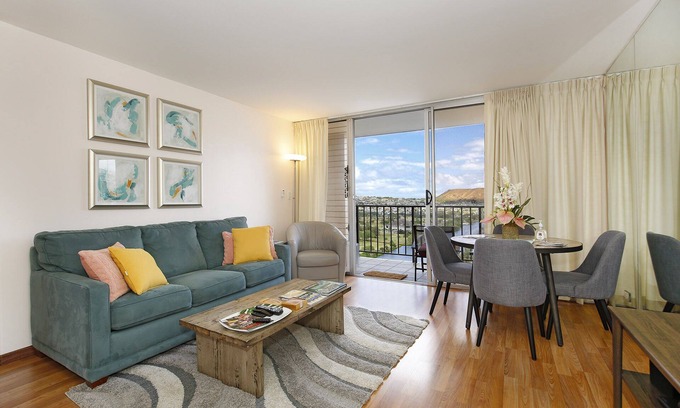 Waikiki Condo | Great for Families! Partial Ocean/Canal/Diamond Head Views! Pool, Wi-Fi, Prkg