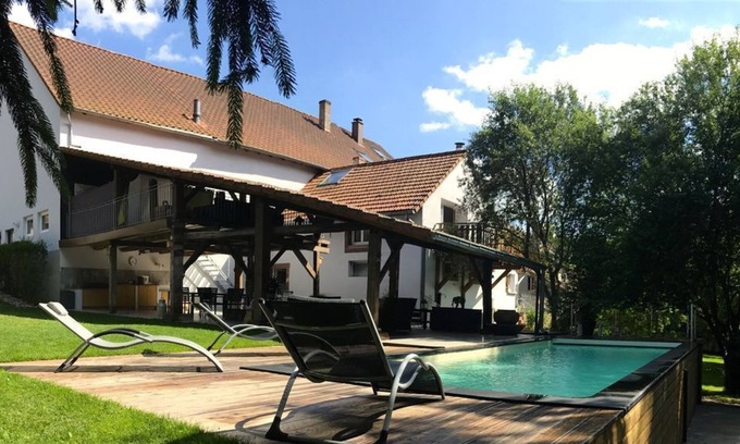 Siersthal Apartment | Great Lorraine residence with unusual interior and exterior rooms.