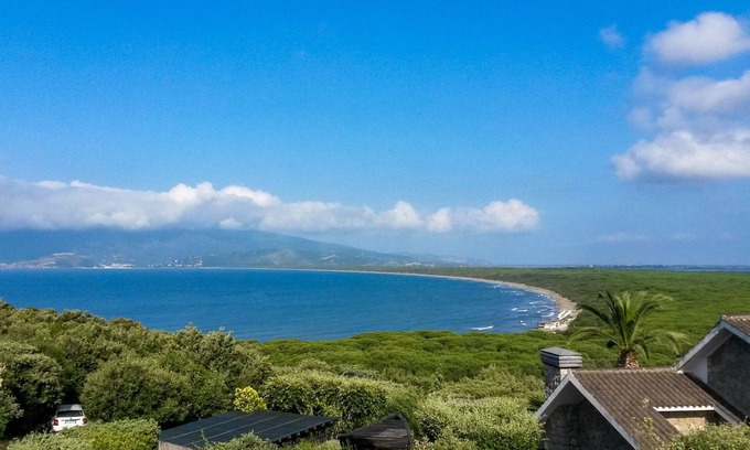 Ansedonia House | Great Sea views short walk to Beach, private Pool, spacious garden, family villa