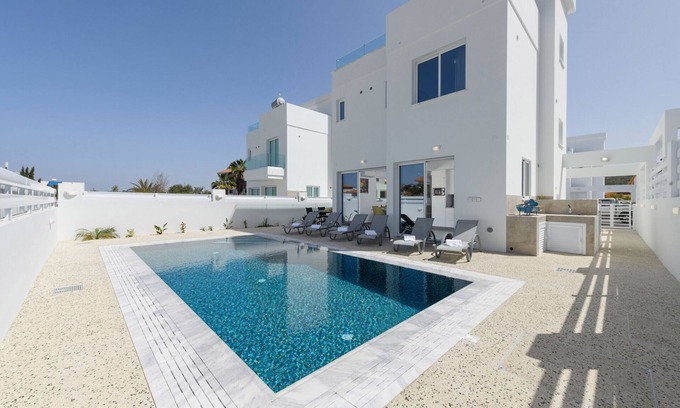 Protaras Villa | Green Bay Villa #17 - Modern Luxury Villa