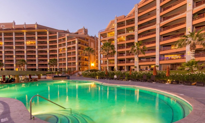 Puerto Penasco Condo | Ground Floor! Walk from private patio to Beach, Pool, Swim-up Bar, Jacuzzis!