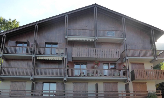 Saint-Gervais-les-Bains Apartment | Ground floor, balcony, parking, tv, 26m², Saint Gervais
