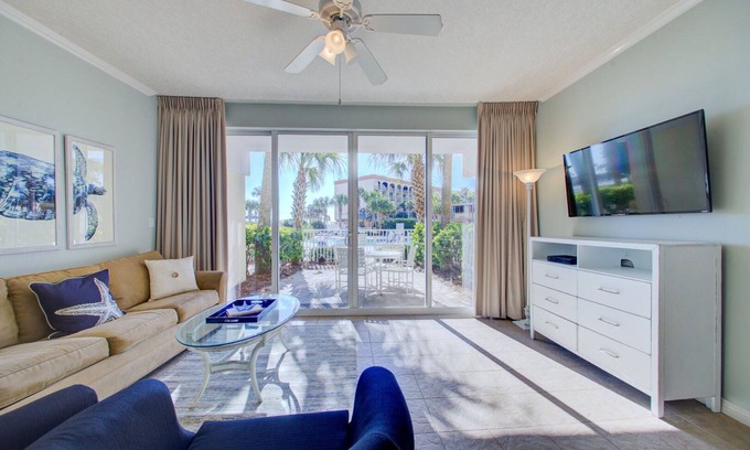 Fort Walton Beach Condo | Gulfside 111 at Destin West ~ Ground Floor ~ Direct Pool & Beach Access