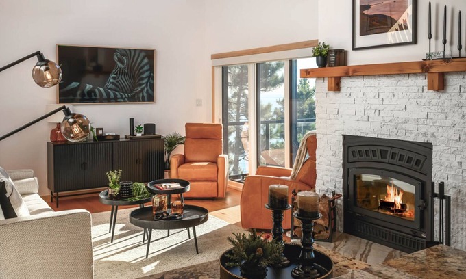 Saint Irenee Ski Chalet | Hôtel à la maison - Le Nid avec spa