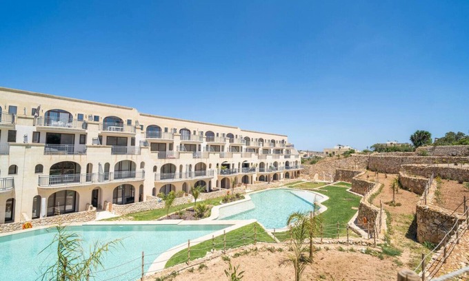 Qala Apartment | Hal Wardija in Qala, Gozo with Terrace, Pool & BBQ
