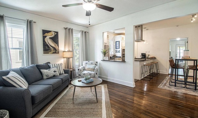 Gulfport House | Half Mile From The Beach