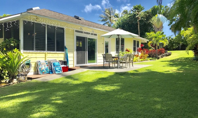 Kalama Tract House | Happy House on Exquisite Kailua Beachside Property!