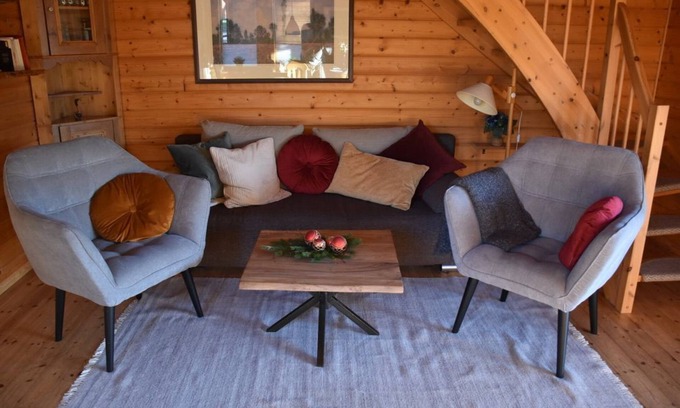 Rotacker Apartment | HAS-14 Log cabin, 4-6 pers., 65sqm - Naturerlebnisdorf Blauvogel (1)