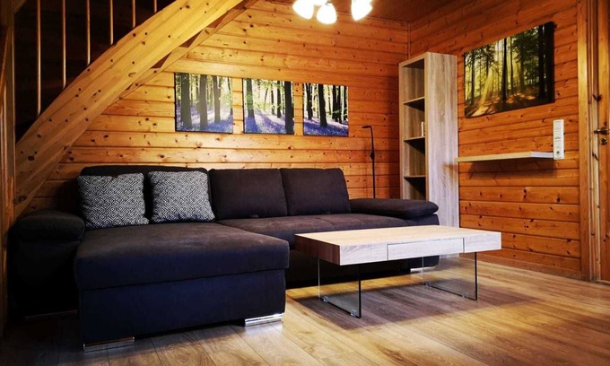 Rotacker Apartment | HAS-25 Log cabin, 4 pers., 65sqm, HT - Naturerlebnisdorf Blauvogel (2)