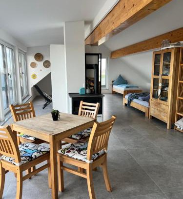 Wallersdorf Apartment | Haus Villa-Moderne Galeriewohnung in Wallersdorf-Haidlfing
