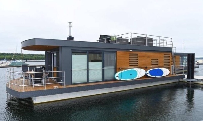 Klitten Apartment | Hausboot für 6 Gäste mit 45m² in Klitten