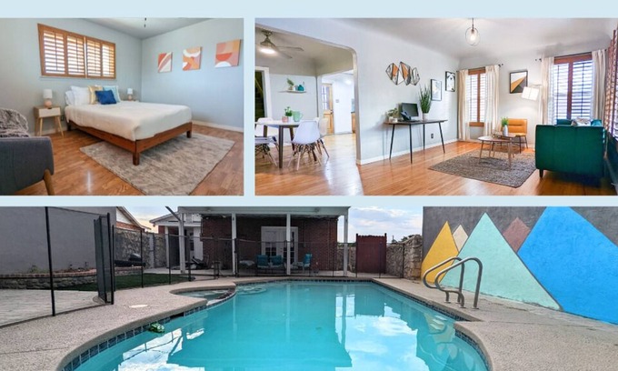 Timberwolf House | Heated Pool ❤️Central, Safe Area → Family Approved