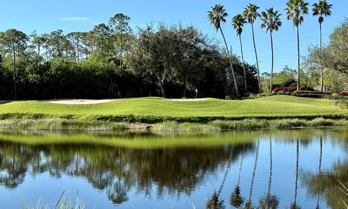 Naples Villa | Heritage Greens Villa with Lake and Arrowhead Golf Course View!