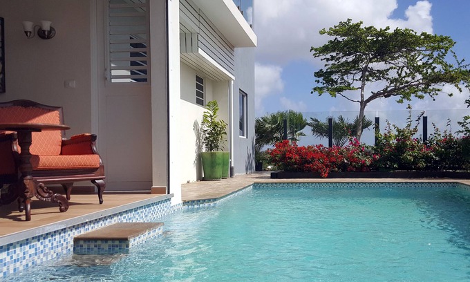 Willemstad House | "Het CATSHUIS" Fantastic View & private Pool