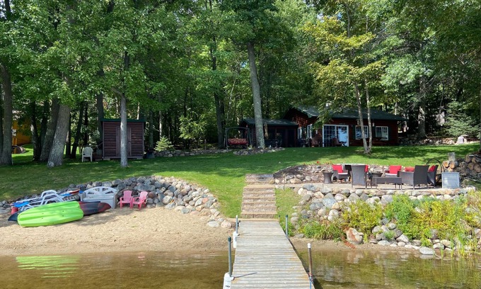 Crosslake Cabin | *HIGH DEMAND* Cozy Cabin on Rush Lake (Whitefish Chain). PRIVATE Boat Launch!