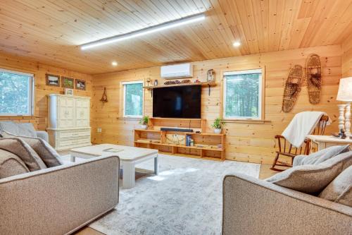 Alton House | Hiking and Snowmobile Trails On-Site Alton Retreat!