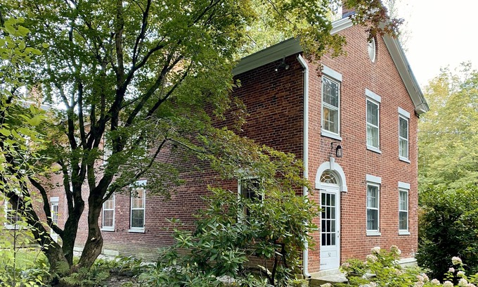 Sheffield House | Historic (updated)1812 Federal brick house well situated in Berkshires with pool