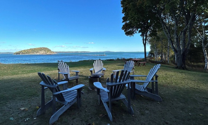 Bar Harbor Cottage | Historic, waterfront estate! Walk to the village and a stone's throw to ACADIA!