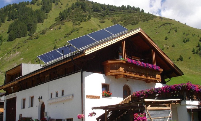 Schmirn House | Holiday apartment with a Scandinavian stove and a big terrace