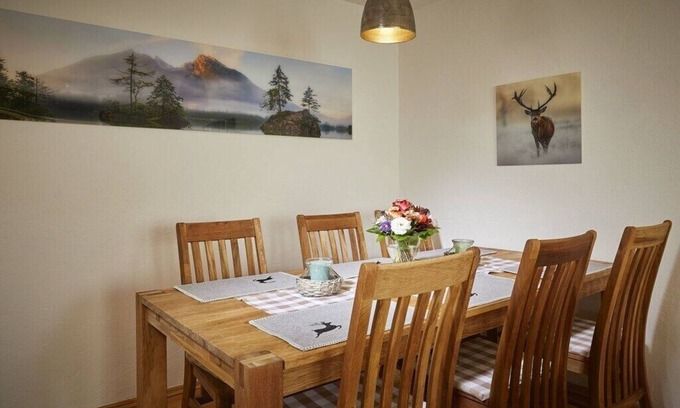 Unterschonau Apartment | Holiday home coffee grounds
