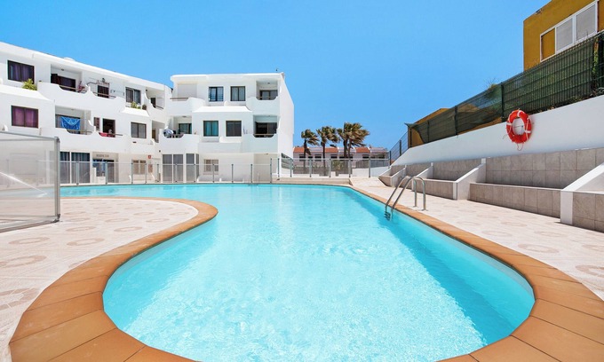 Caleta de Fuste House | Holiday Home "Casa Jable" with Shared Garden, Private Balcony and Wi-Fi
