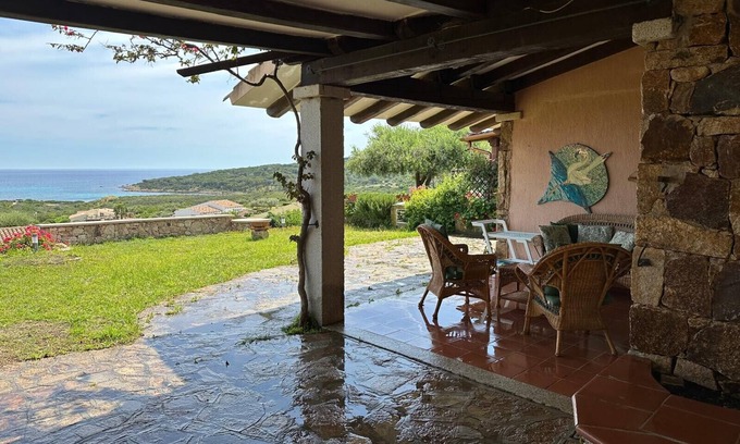 Luddui House | Holiday Home 'Germana' with Sea View, Wi-Fi and Air Conditioning