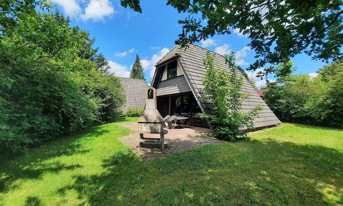 Waldbrunn House | Holiday home in holiday village with garden and terrace