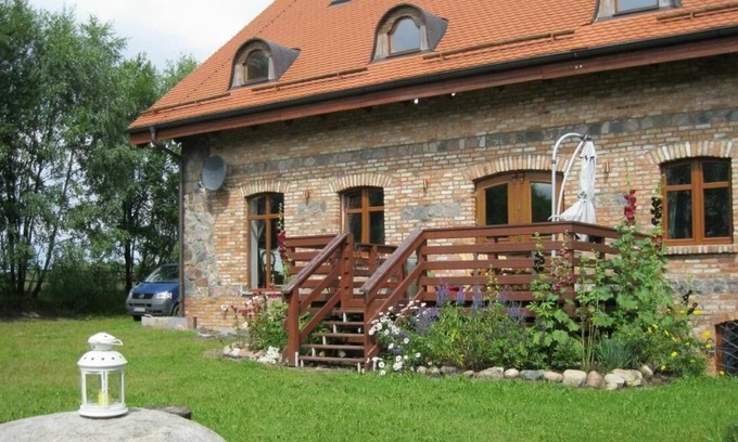Borzestowska Huta House | Holiday home in Szopa with garden and terrace