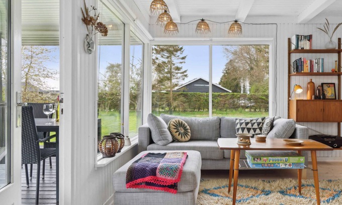 Saksild Strand House | Holiday home near beach, forest, and charming Hou