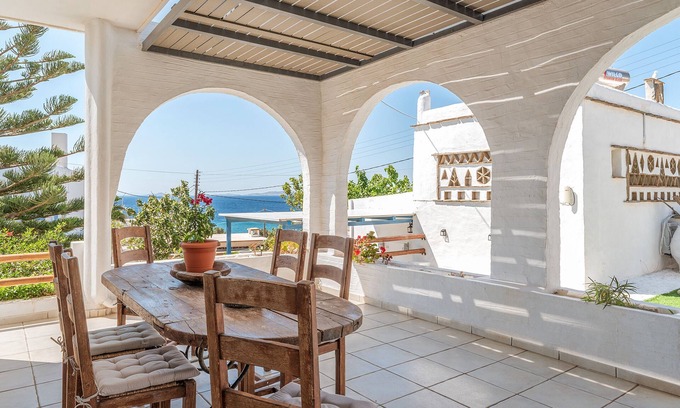 Agios Ioannis House | Holiday Home 'Porto Galini Tinos Perastra 103' with Sea View, Wi-Fi and Air Conditioning