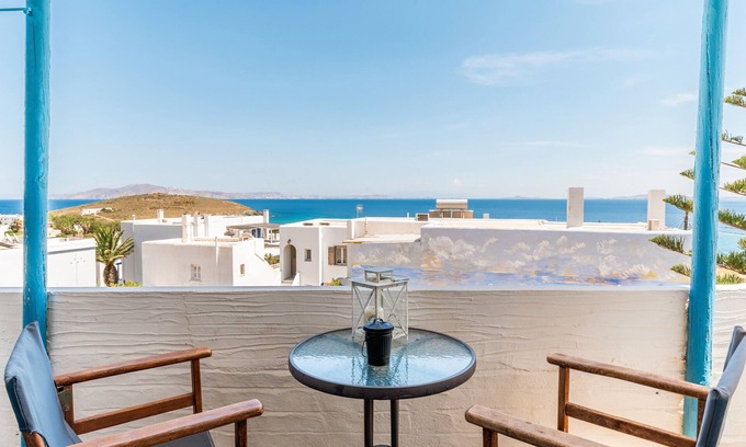 Agios Ioannis Apartment | Holiday Home 'Porto Galini Tinos Tzados 107' with Sea View, Wi-Fi and Air Conditioning