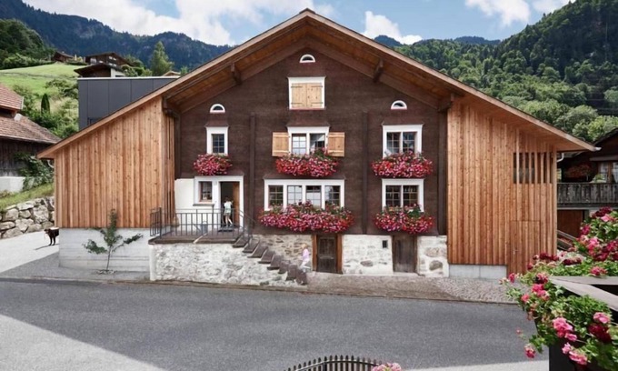 Oberterzen House | Holiday home "Schindelhaus" with sauna